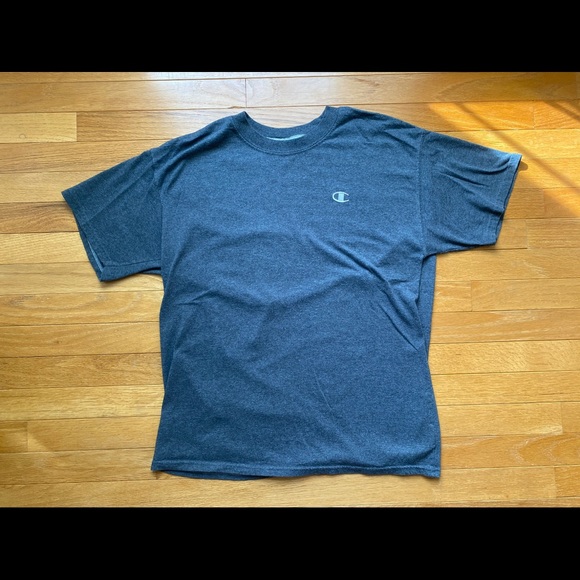 Champion Short Sleeve T-Shirt (Dark Gray) - Picture 1 of 2
